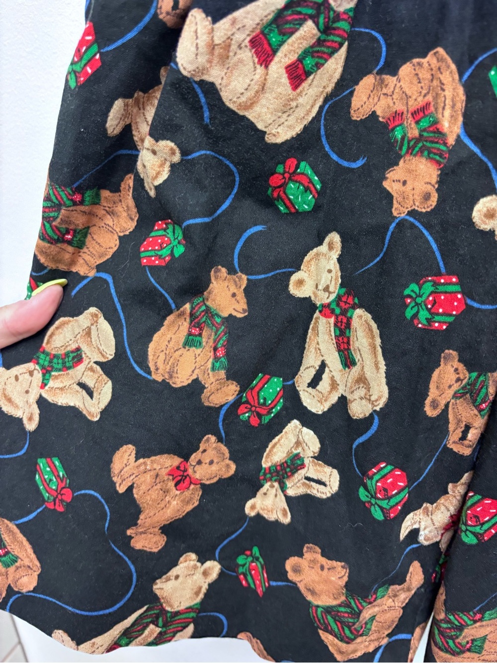 Vintage Sharon Young Christmas Gift Teddy Bear Shorts - Picture 7 of 10